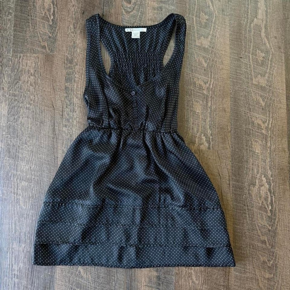 Y2K Charlotte Russe Polka Dot Babydoll mini dress